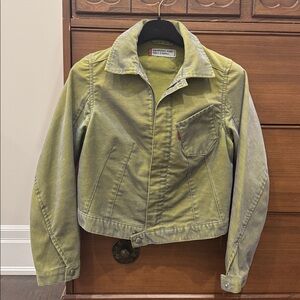 Levi's Green/Blue Jean Jacket